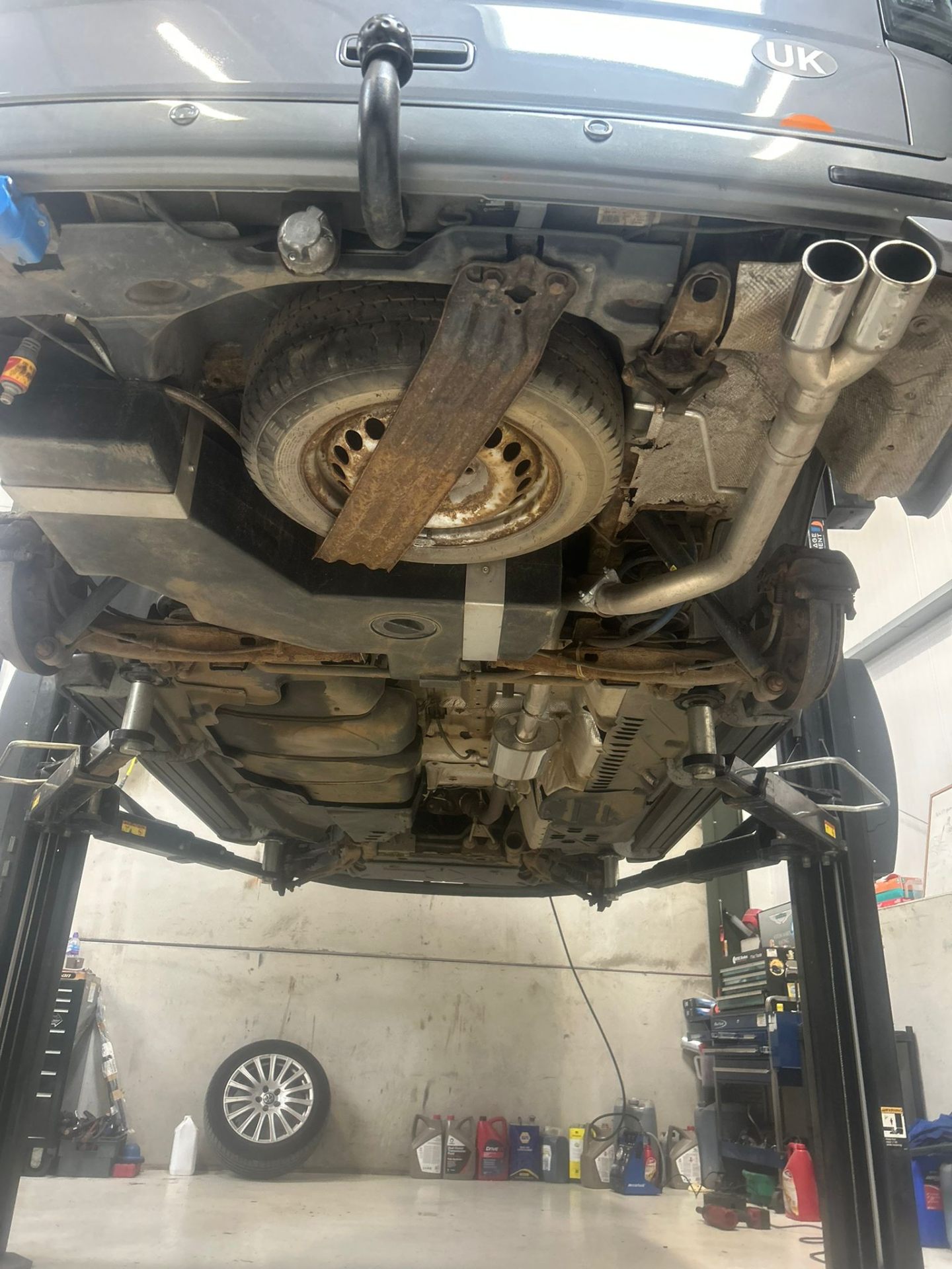Underbody restoration & protection